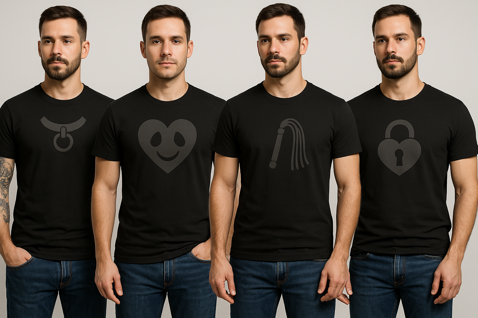 10 Best Mens Subtle Fetish Symbols Shirts That Whisper Kink